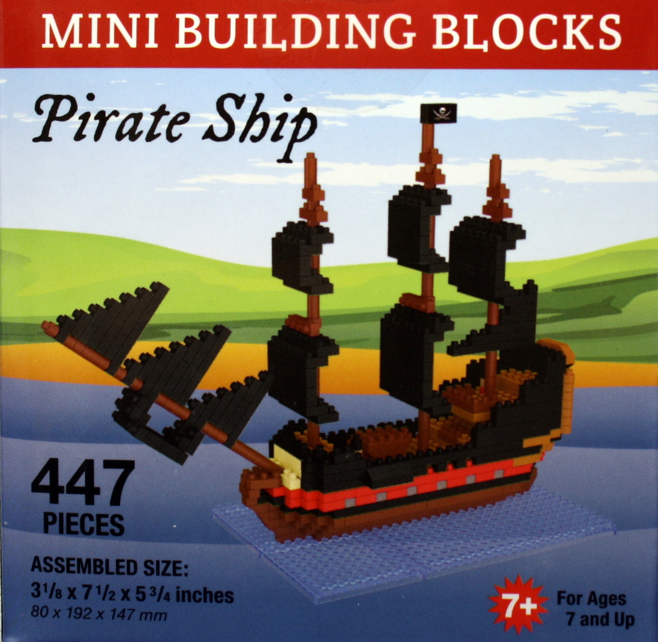 Mini Building Blocks - Pirate Ship