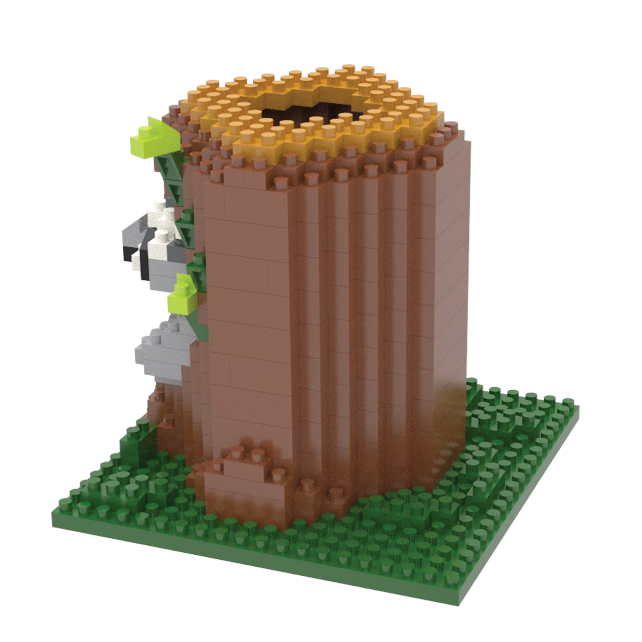 Mini Building Blocks - Raccoon