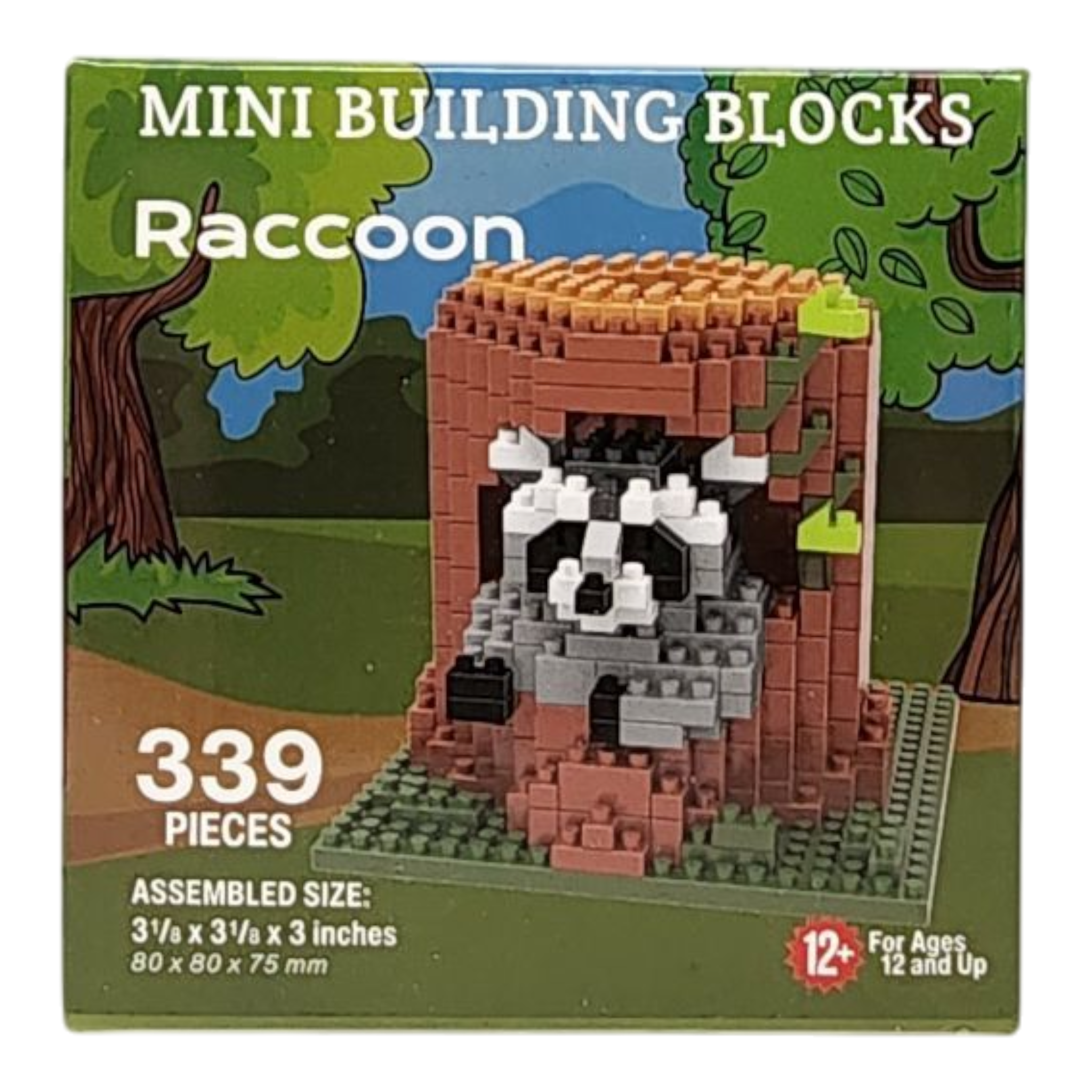 Mini Building Blocks - Raccoon