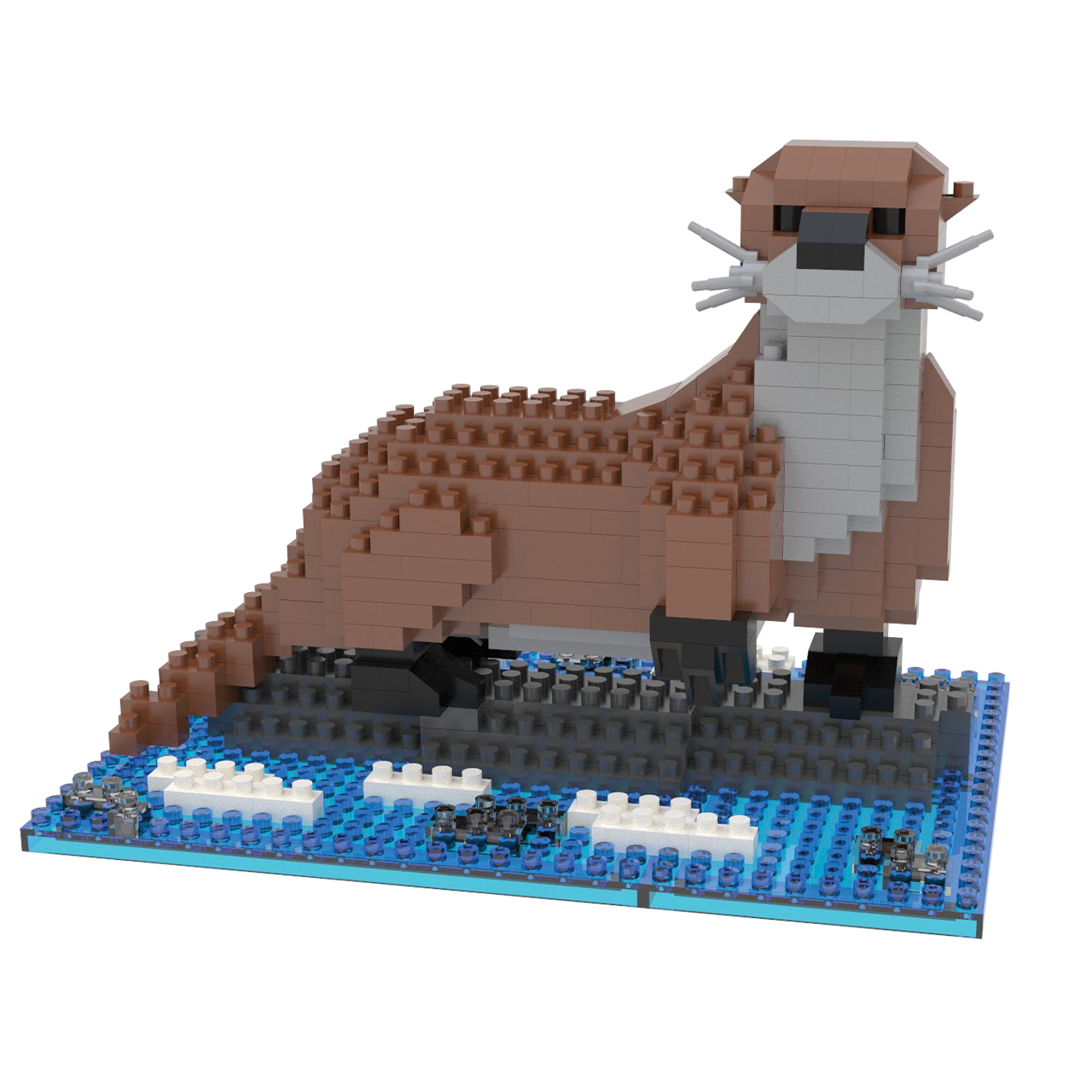 Mini Building Blocks - River Otter