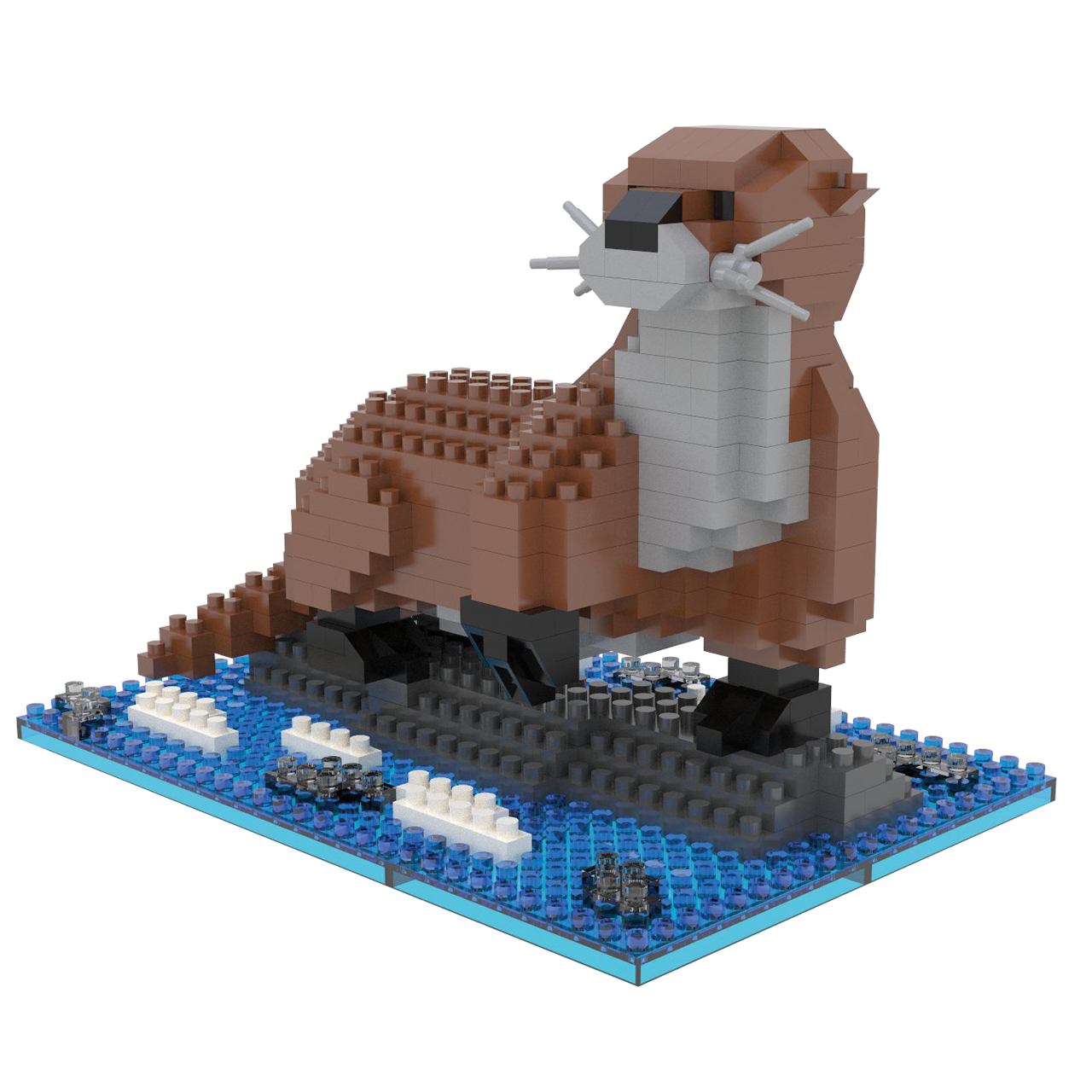 Mini Building Blocks - River Otter
