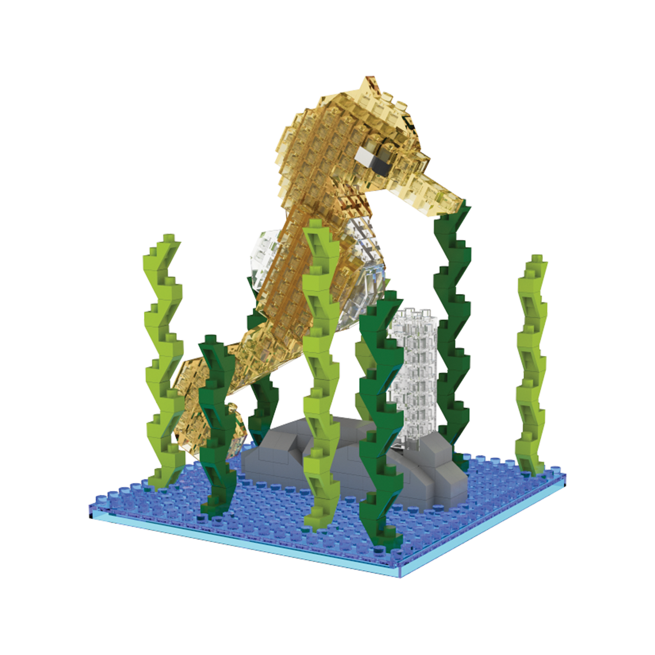 Mini Building Blocks - Seahorse