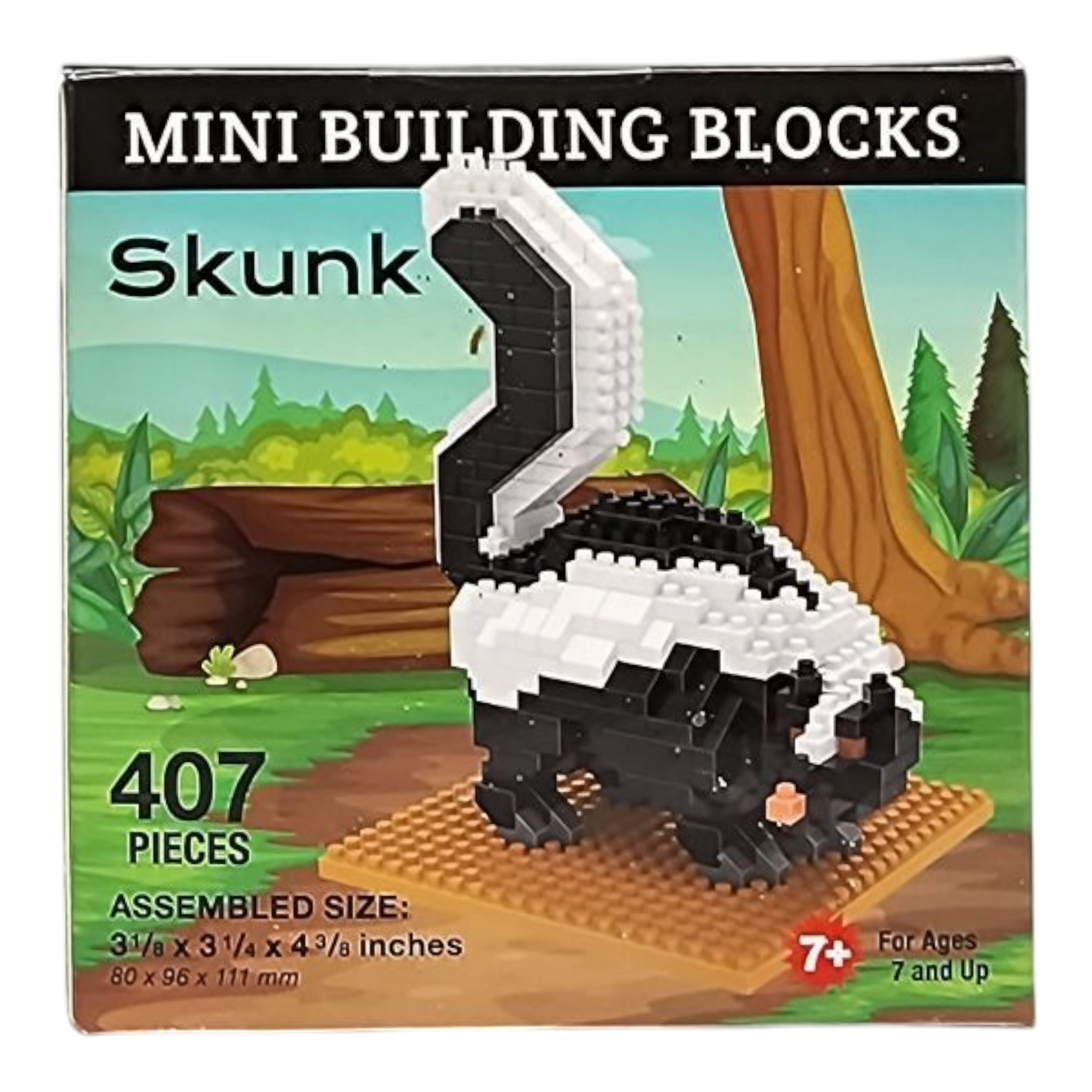 Mini Building Blocks - Skunk