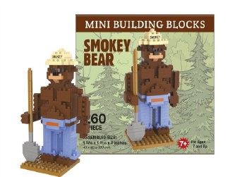 Mini Building Blocks - Smokey Bear