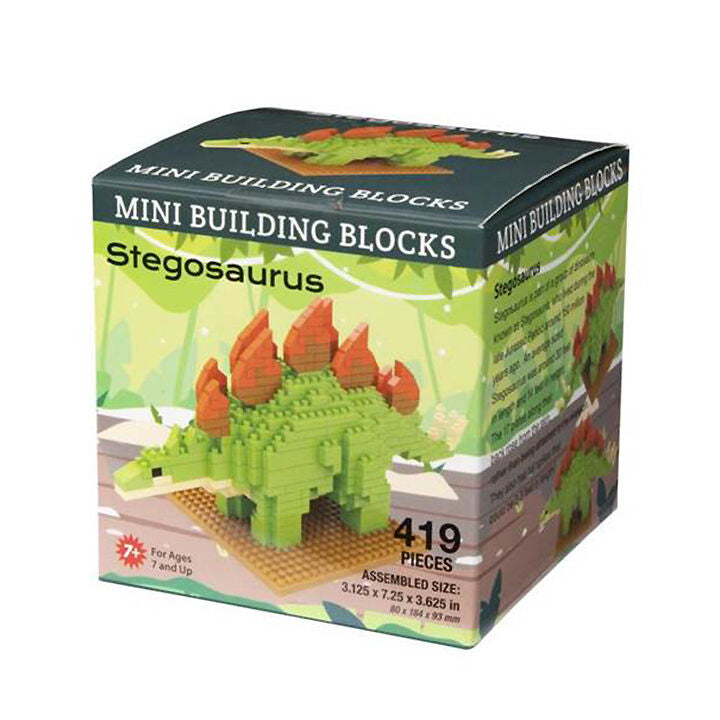 Mini Building Blocks - Stegosaurus