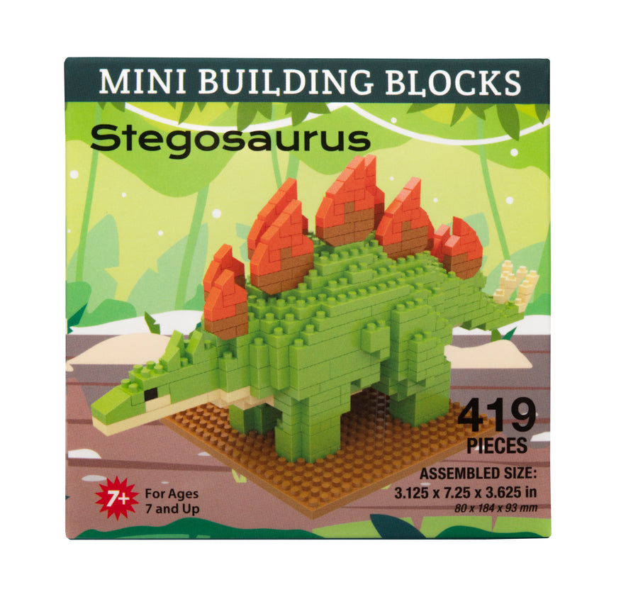 Mini Building Blocks - Stegosaurus