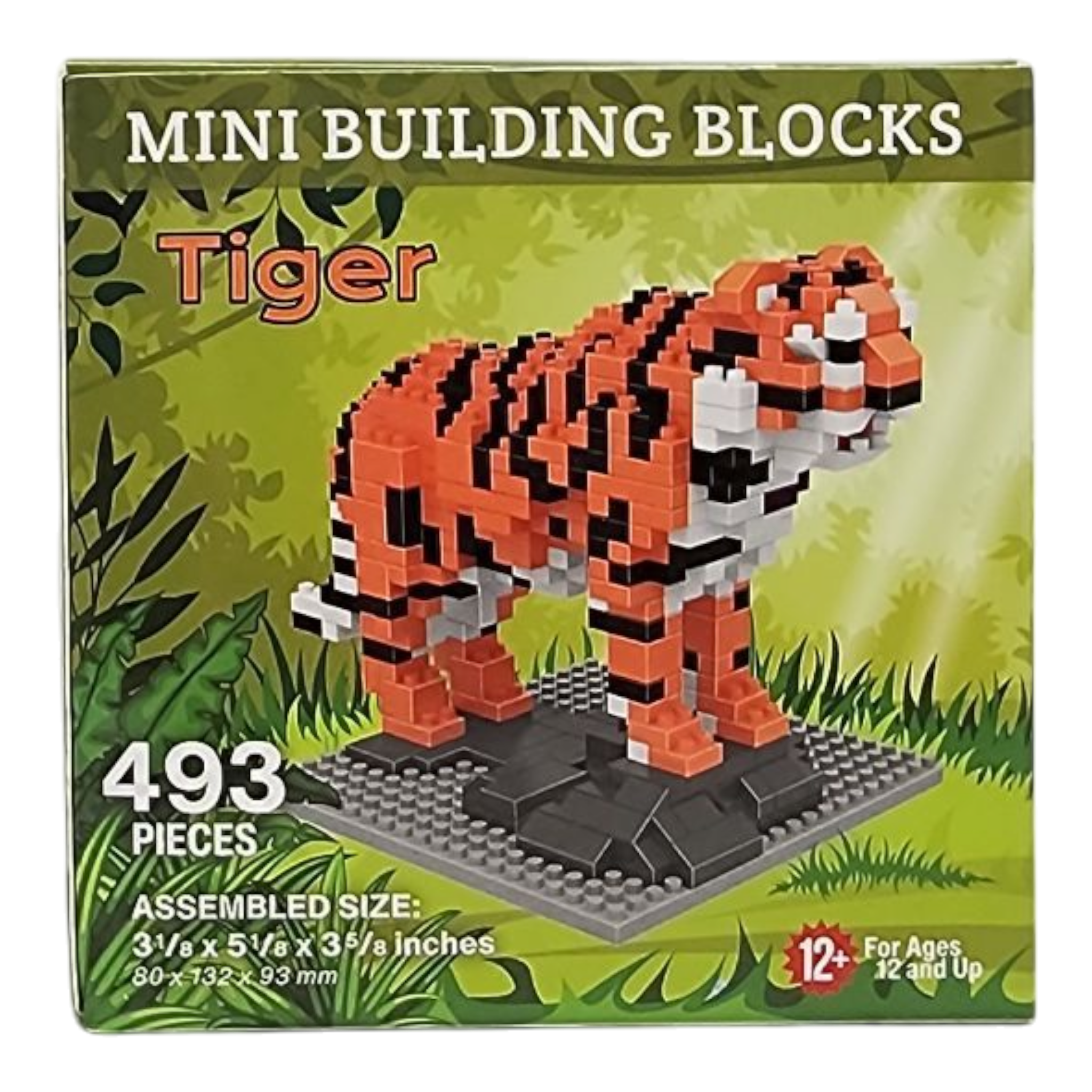 Mini Building Blocks - Tiger