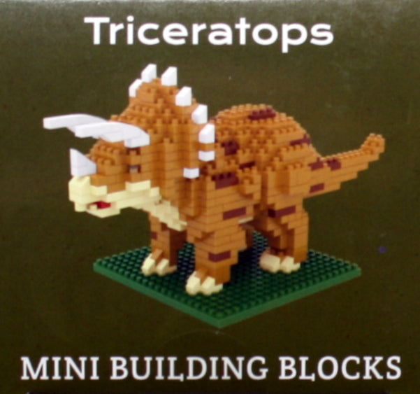 Mini Building Blocks - Triceratops