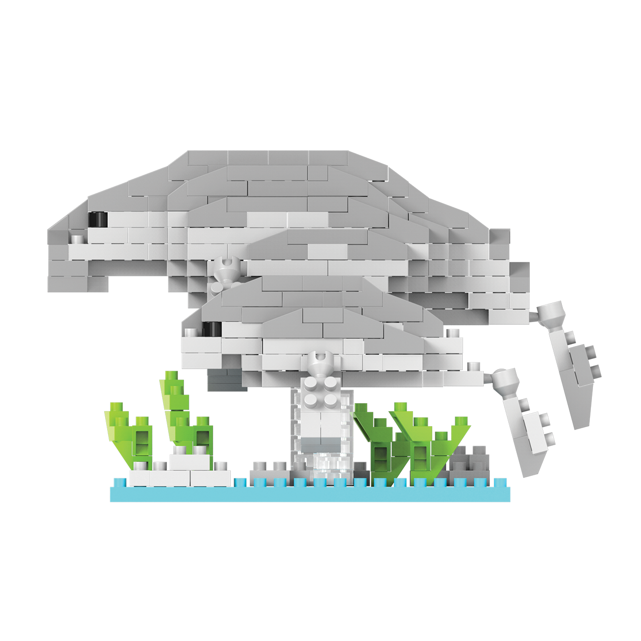 Mini Building Blocks - West Indian Manatee