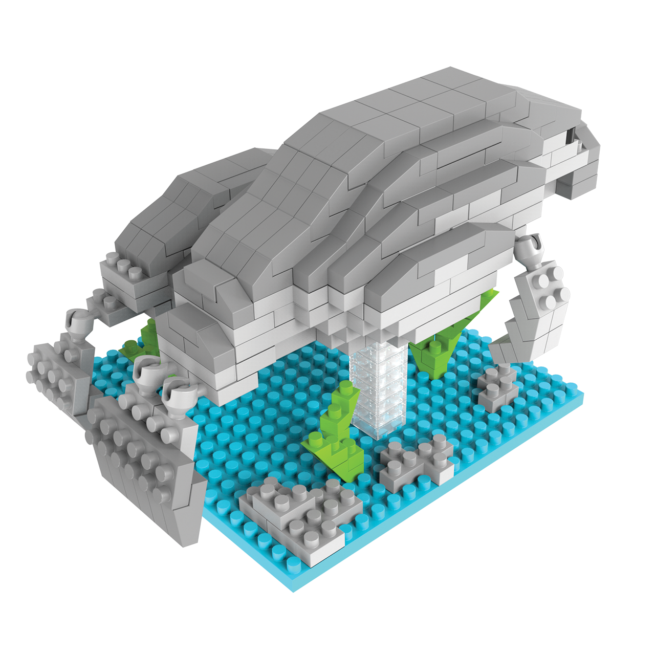 Mini Building Blocks - West Indian Manatee