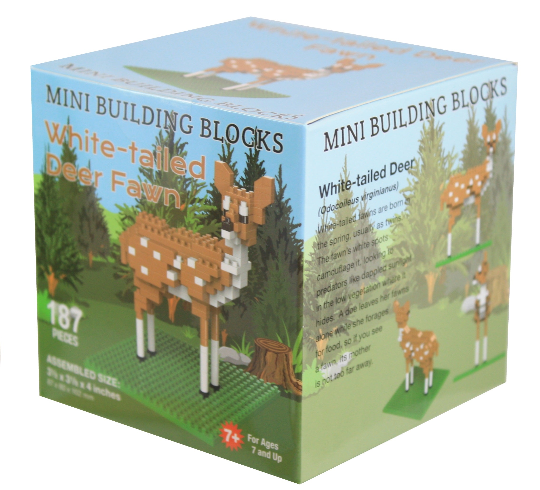 Mini Building Blocks - White Tail Deer