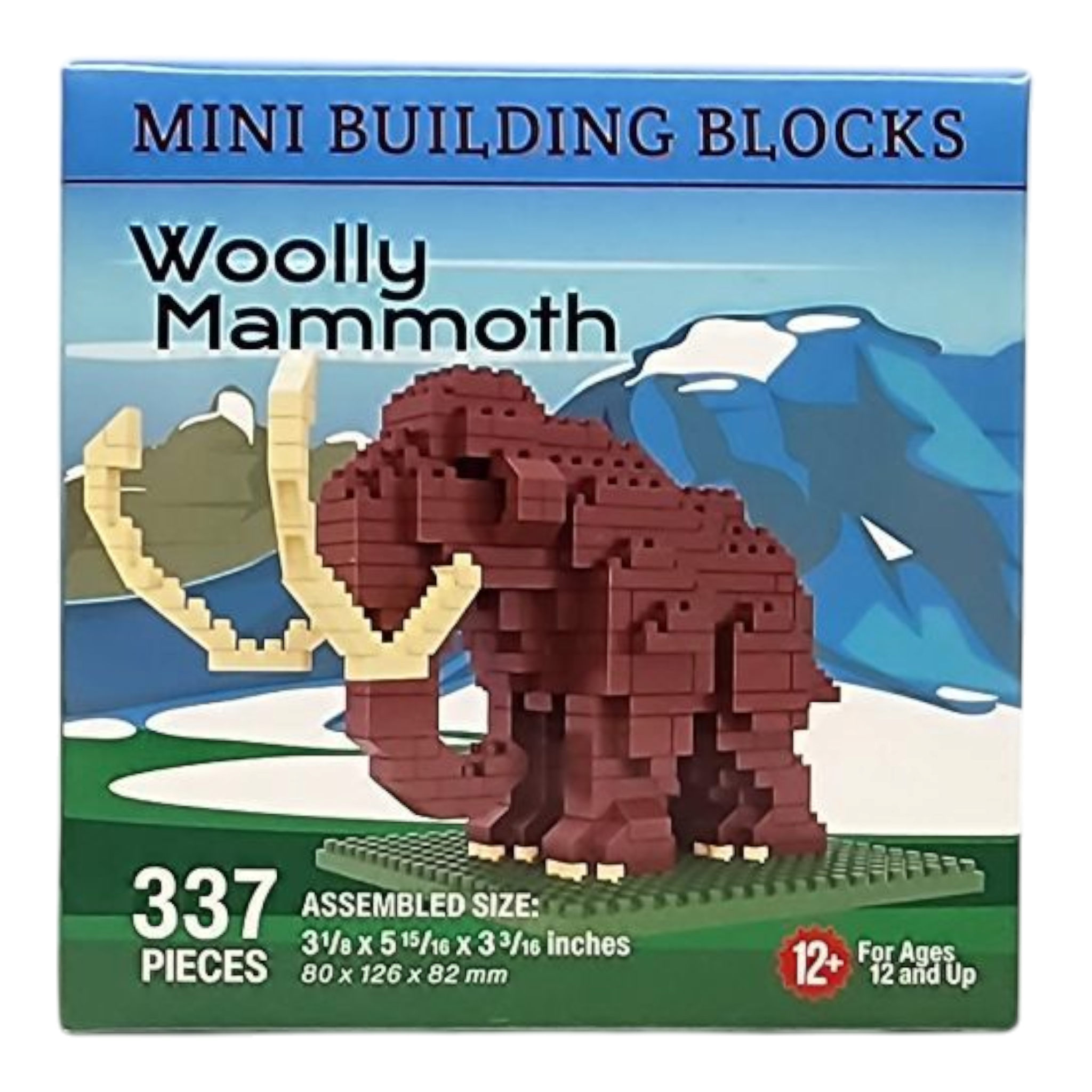 Mini Building Blocks - Wooly Mammoth