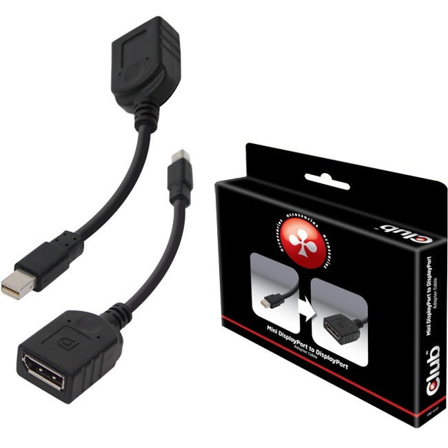 Mini Display Port 1.2A Male To Displayport 1.2A Female Passive Adapter, Connect