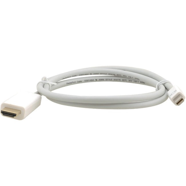 Mini Displayport (M) To Hdmi (M) Cable.