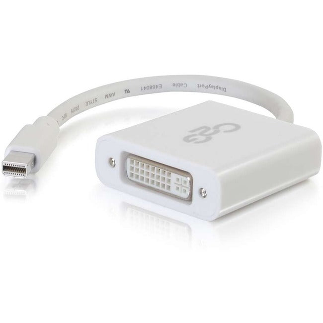 Mini Displayport To Dvi-D Active Adapter Converter - White