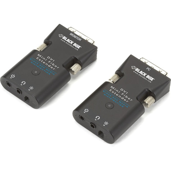 Mini Extender Kit For Dvi-D And Stereo Audio Over Fiber, Gsa, Taa