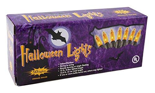 Mini Lights Orange Indoor/outdoor 50 Lights