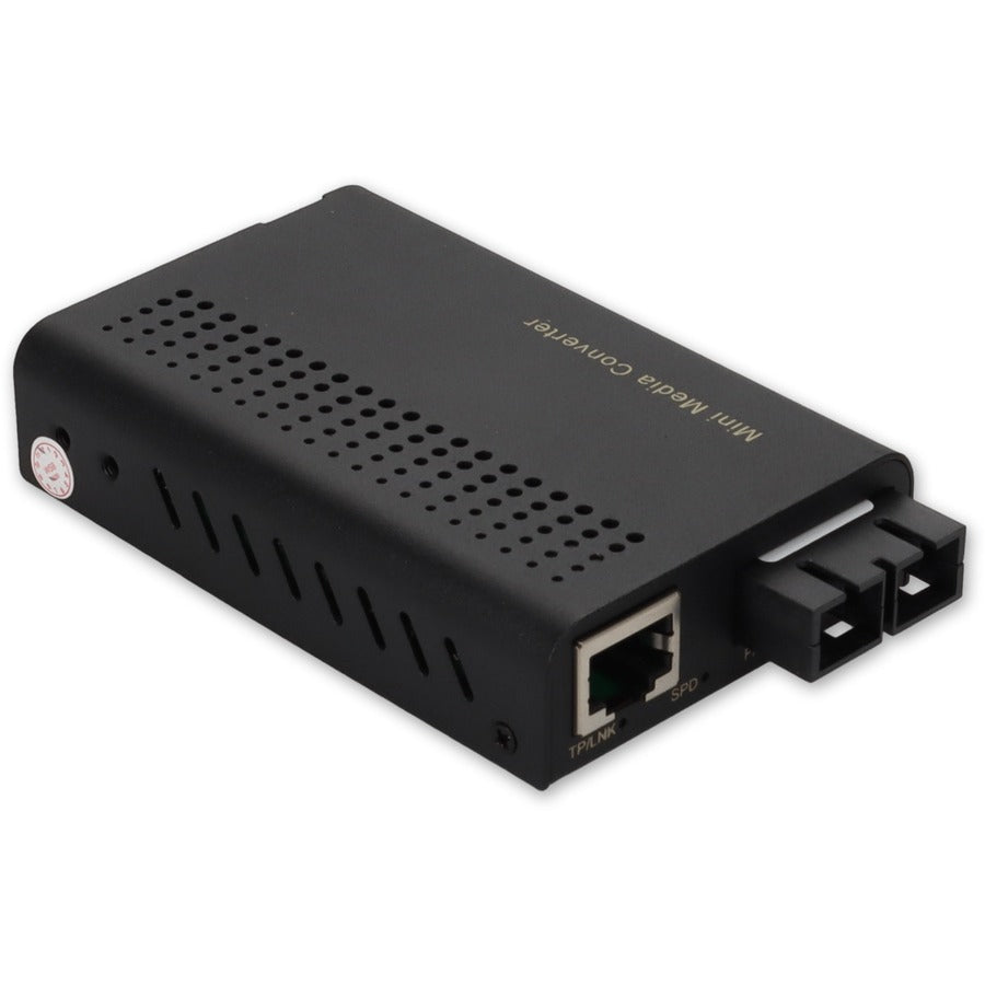 Mini Media Converter - 10/100/1000Base-TX to 1000Base-SX | AddOn Networks ADD-GMCMN-SX-SC