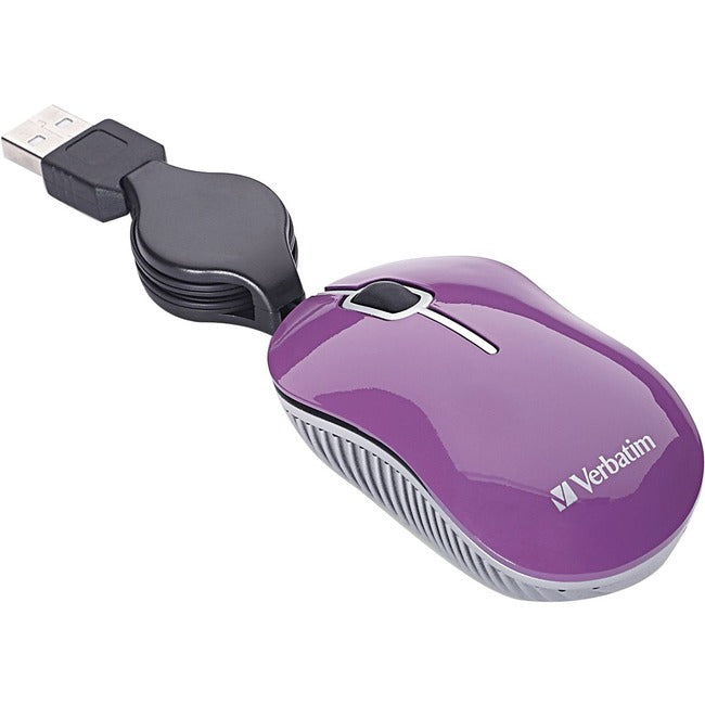 Mini Travel Optical Mouse, Commuter Series - Purple