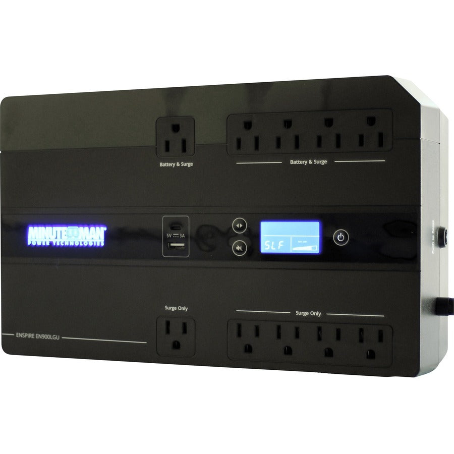Minuteman Enspire EN900LGU Standby UPS 900VA 500W