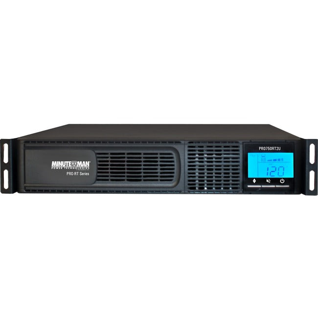Minuteman PRO-RT 750VA Line-Interactive Rack Tower UPS - 2U 750VA/525W | Minuteman PRO750RT2U
