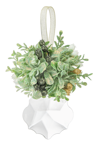 Mistletoe Acrylic Gem Ornament -