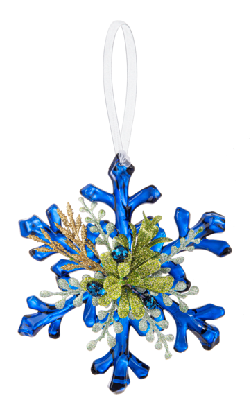Mistletoe Snowflake -