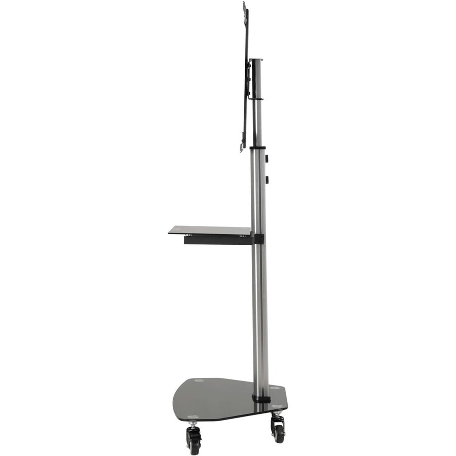 Mobile Display Stand - Premier Rolling TV Cart 37-70" with Locking Casters | Tripp Lite DMCS3770SG75