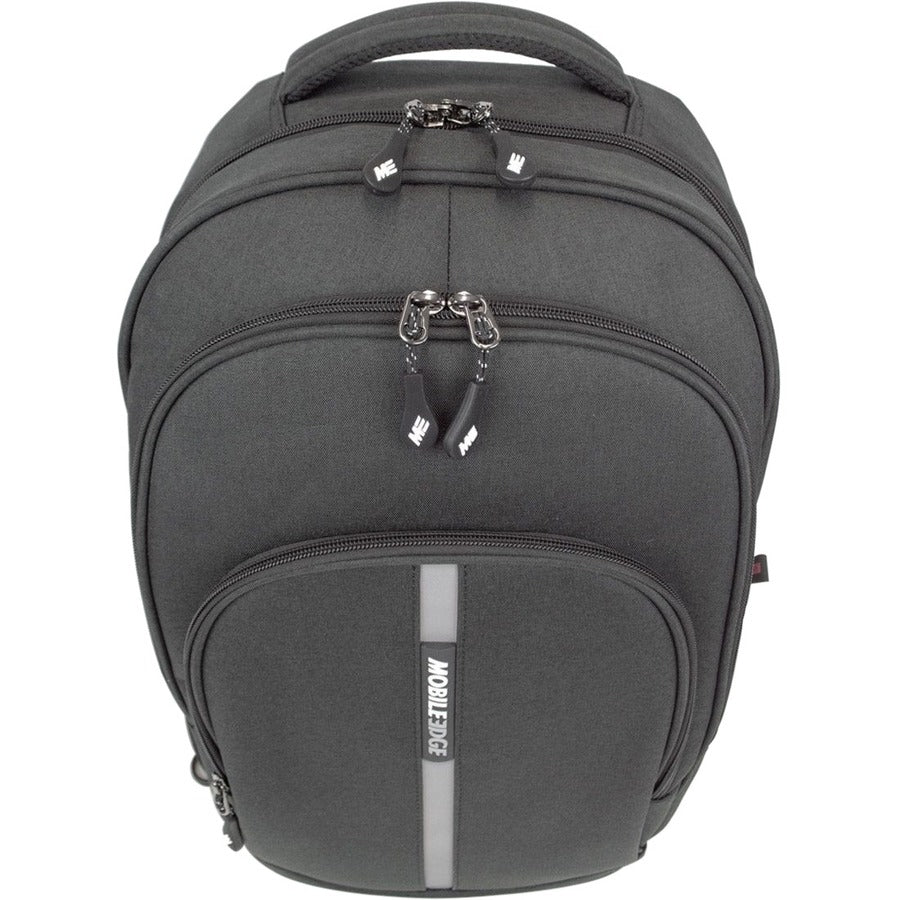 Mobile Edge Commuter Carrying Case Rugged (Backpack) For 15.6" To 16" Notebook, Travel Essential - Black