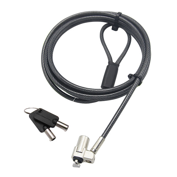 Mobile Edge MEAKL1 CORE Gaming K-Lock Ultra-Slim 6.5-Ft. Key Cable Lock for