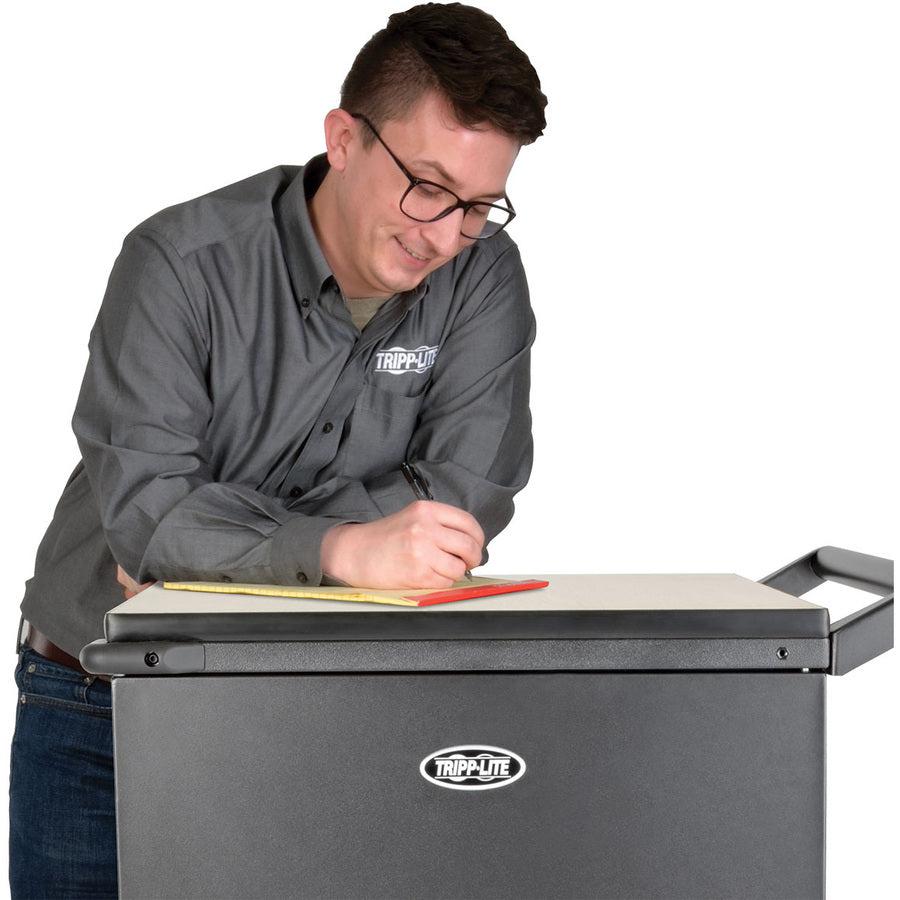 Mobile Laptop Charging Cart - 36 Device AC Charging Station | Tecisoft CSC36AC