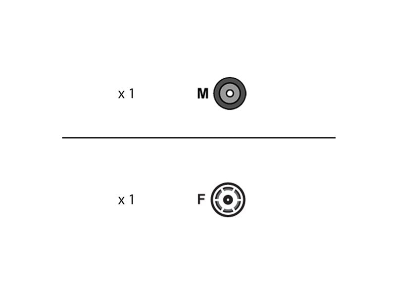 Mobile Mark - Antenna cable - SMA (F) to RP-SMA (M) - 10 ft - 0.2 in - coaxial - blue CA120/195-V-J BLUE