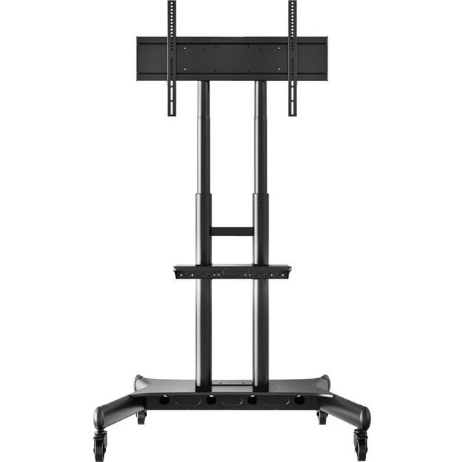 Mobile TV Cart - Height Adjustable Display Stand for 32-65 Displays | TechSoft AD-TVC-45