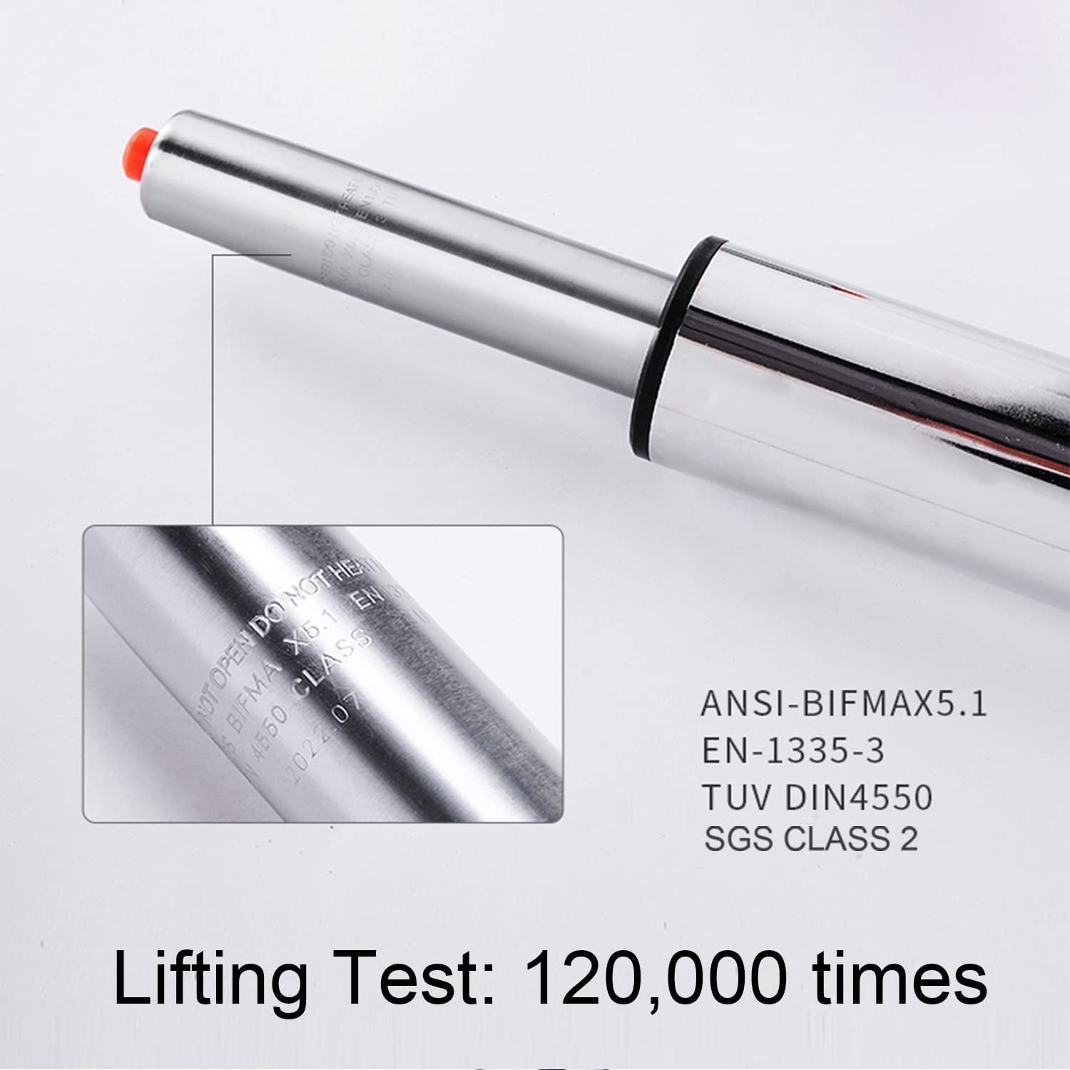 Modern Grey PU Leather Swivel Bar Stools Set