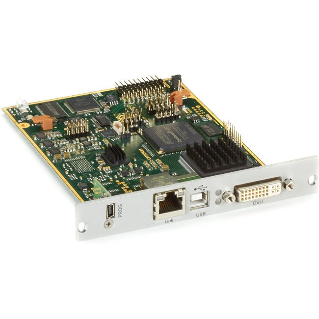 Modular Kvm Extender Transmitter Interface Card - Dvi-I, Vga, Usb Hid, Catx, Gsa