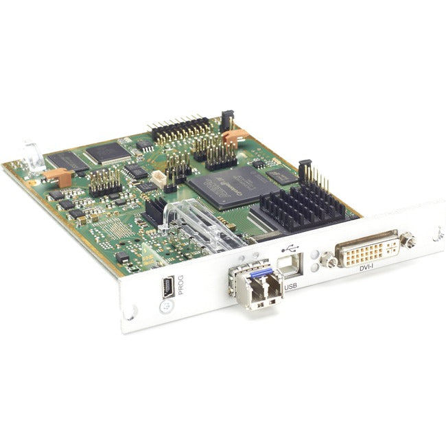 Modular Kvm Extender Transmitter Interface Card - Dvi-I, Vga, Usb Hid, Single-Mo
