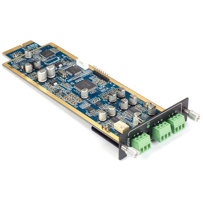 Modular Matrix Switcher Audio Output Card Mic/Line In Mix/Pg