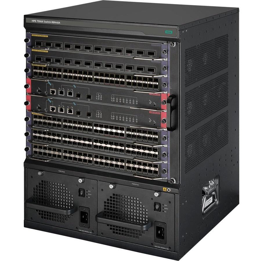 Modular Switch Chassis - HPE FlexNetwork 7500X 6-Slot PoE Ethernet | TecISoft R8N48A
