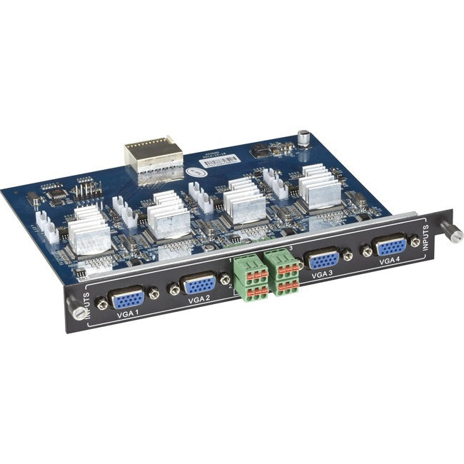 Modular Video Matrix Switcher Input Card - Vga, Component, Composite, S-Video, A