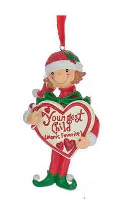 Mom's Favorite Child Ornament - Boy - First Born