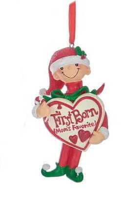 Mom's Favorite Child Ornament - Boy - First Born