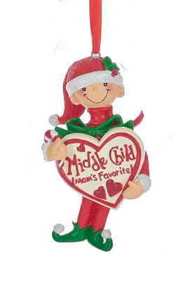 Mom's Favorite Child Ornament - Boy - Middle Child