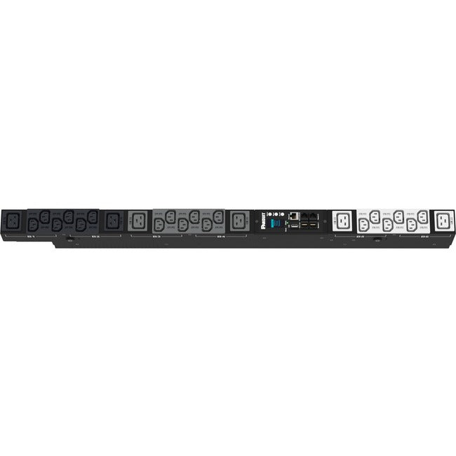 Monitored Power Distribution Unit - Vertical Rack Mount PDU | TechSoft P24D33M-BU2A