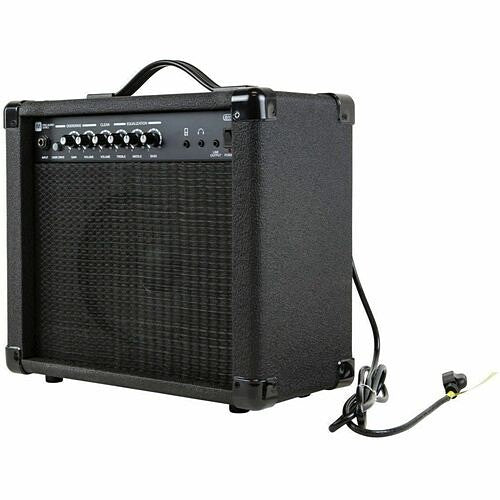 Monoprice 1x8 20-Watt Guitar Combo Amplifier with Overdrive