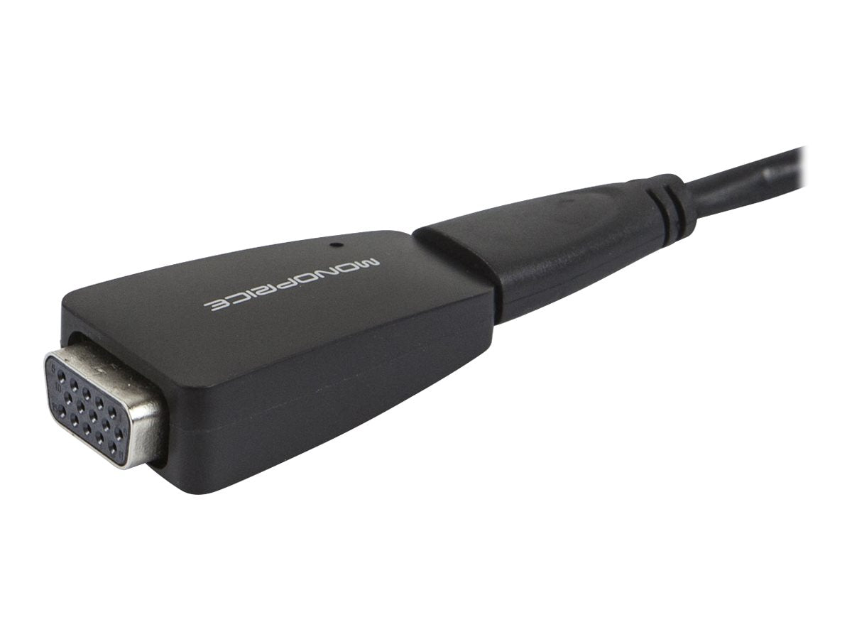 Monoprice USB 3.0 to VGA Display Adapter - External video adapter - USB 3.0 - VGA