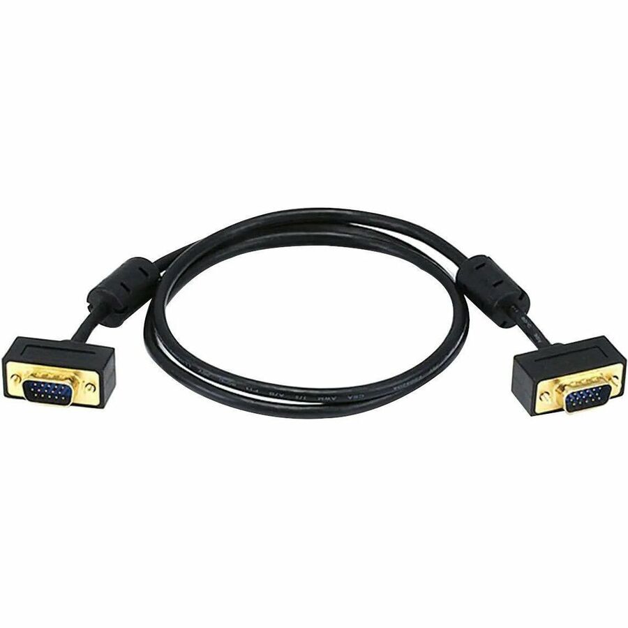 Monoprice Ultra Slim VGA Video Cable - 3 ft VGA Video Cable for Video Device, Monitor,