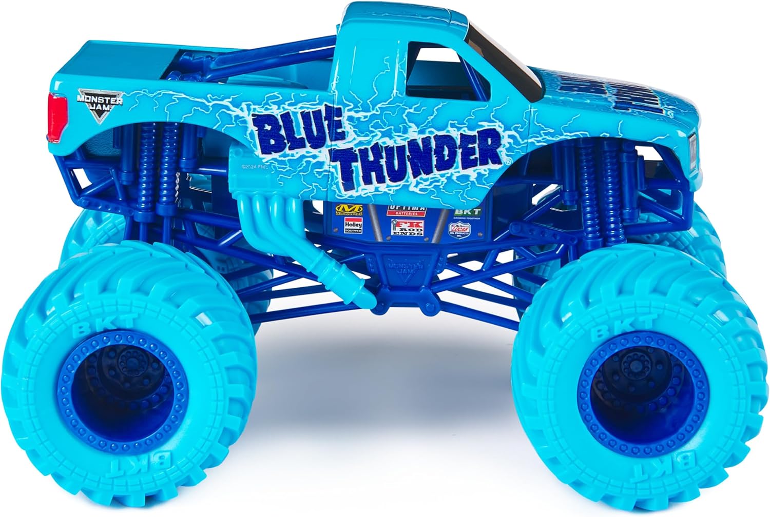 Monster Jam 1:24 Scale Monster Truck - Blue Thunder