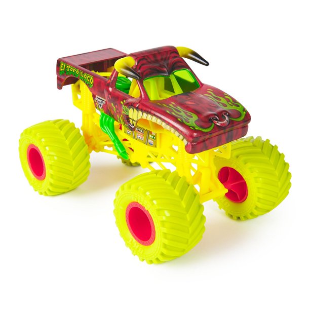Monster Jam 1:24 Scale Monster Truck - El Toro Loco