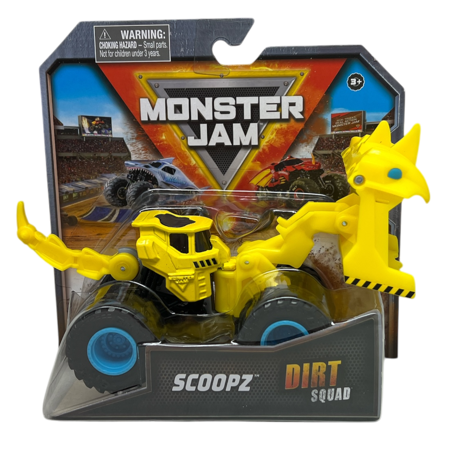 Monster Jam 1:64 - Die Cast Dirt Squad - Scoopz