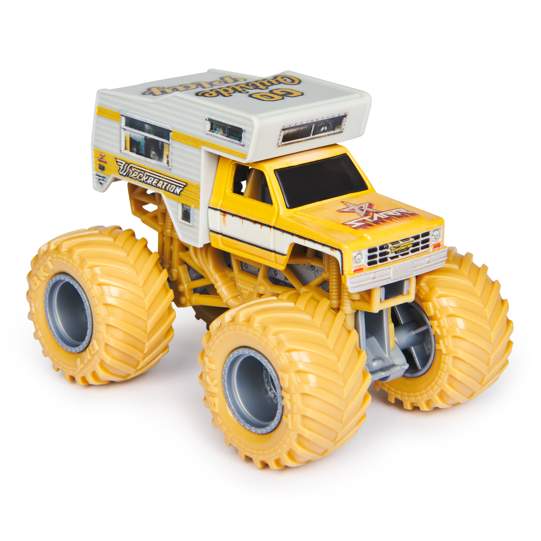 Monster Jam - 1:64 scale die-cast 2-Pack - Wreckreation VS Ranger Rescue